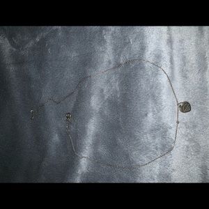 Authentic Tiffany and Co heart necklace